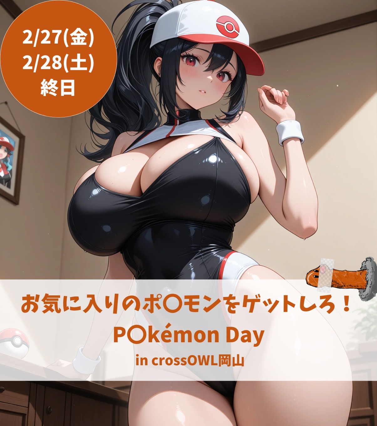 ＼お気に入りのポ〇モンをゲットしろ！P〇kémon Day in crossOWL岡山🦉／